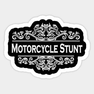 sports Motorcycle Stunts Sticker